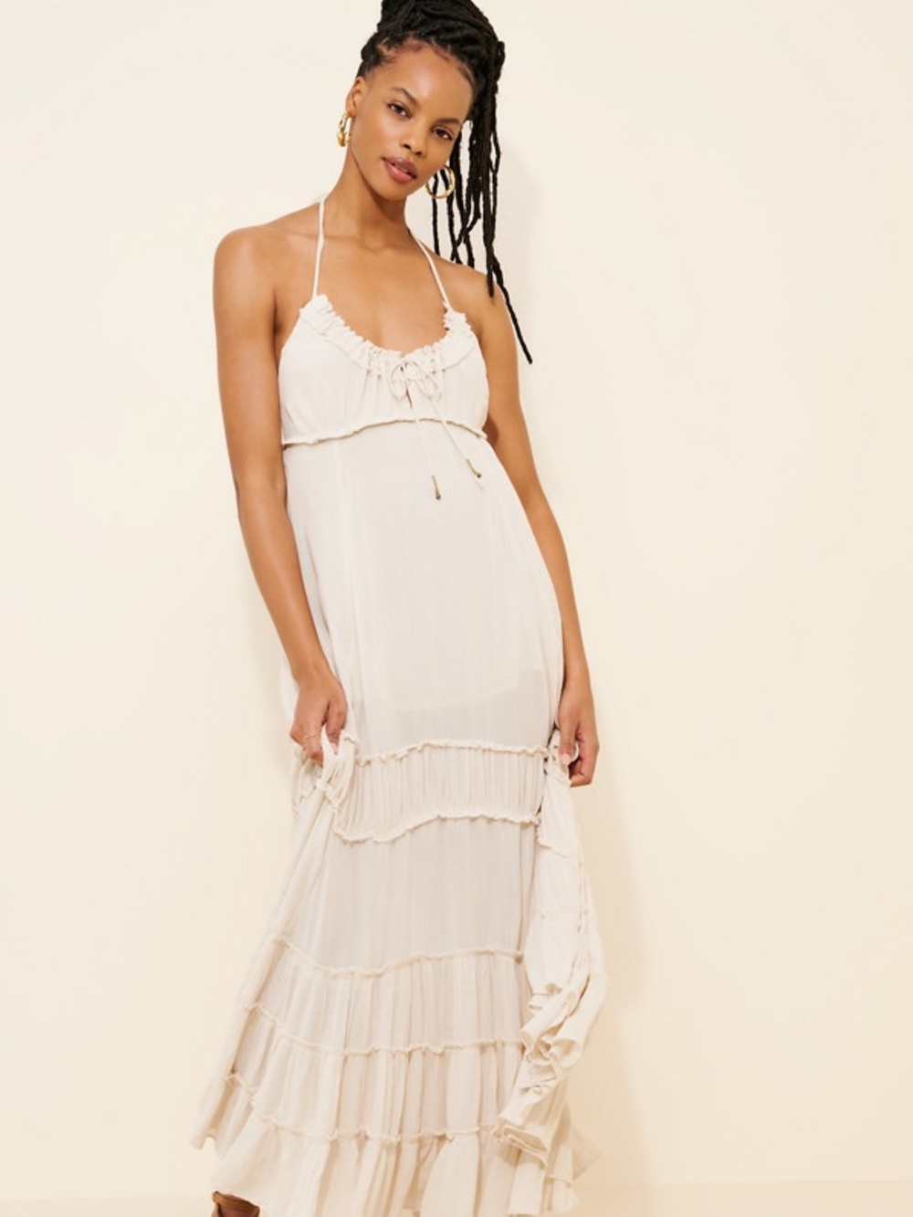 🐚FREE PEOPLE🐚FREE-EST GAUZE MAXI🐚NWT!!! - Picture 2 of 7